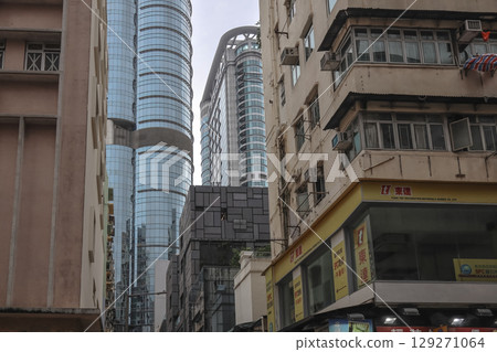 Aug 3 2025 Modern Langham Place Complex in Bustling Mong Kok Aug 3 2025 Modern Langham Place Complex in Bustling Mong Kok 129271064