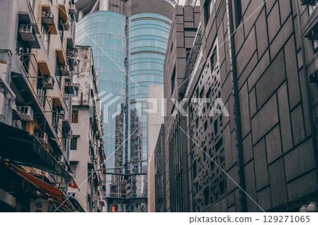 Aug 3 2025 Modern Langham Place Complex in Bustling Mong Kok Aug 3 2025 Modern Langham Place Complex in Bustling Mong Kok 129271065