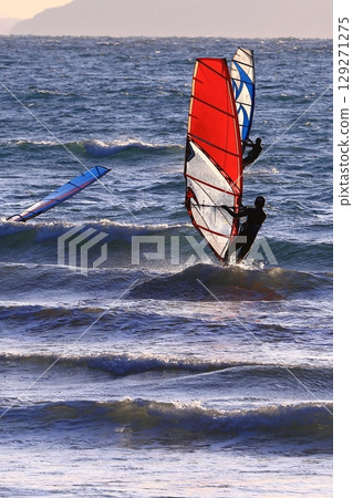 Surfing at Fukuma Beach Surfing at Fukuma Beach 129271275
