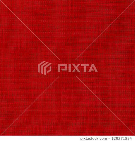 Dark red linen fabric cloth texture background, seamless pattern of natural textile. 129271854