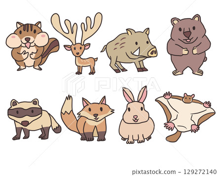 Animals in Autumn Animals in Autumn 129272140