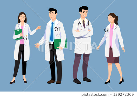 Doctor character set Doctor character set 129272309