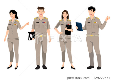 Thai teacher character set Thai teacher character set 129272337
