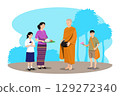 character set in modern style 129272340