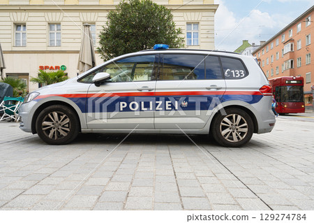 Austrian police car. 129274784