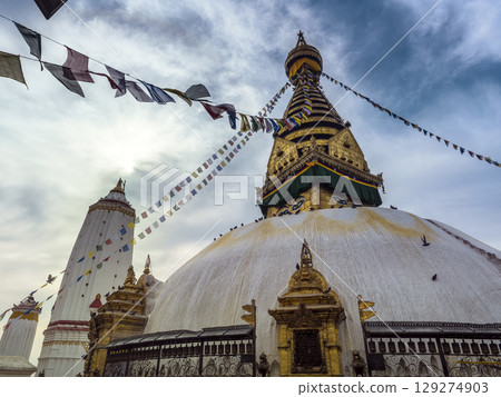 Boudhanath Temple, Kathmandu, Nepal 129274903