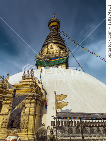 博達哈寺，加德滿都，尼泊爾 129274911