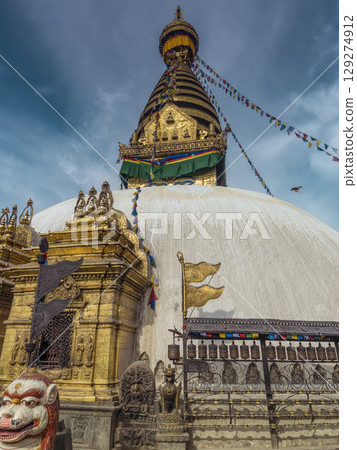 Boudha Stupa, Kathmandu, Nepal Boudha Stupa, Kathmandu, Nepal 129274912