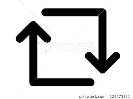 簡單的社交媒體圖標 簡單的社交媒體圖標 129275152