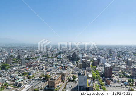 群馬縣前橋市 - 從群馬縣廳展望室眺望前橋市（東側） 129275325