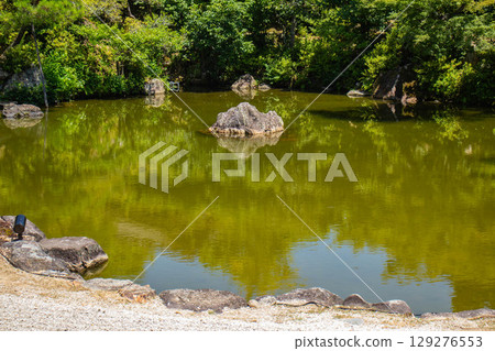 【京都風光】仁和寺:池塘上的五重塔和優雅的花園 【京都風光】仁和寺:池塘上的五重塔和優雅的花園 129276553