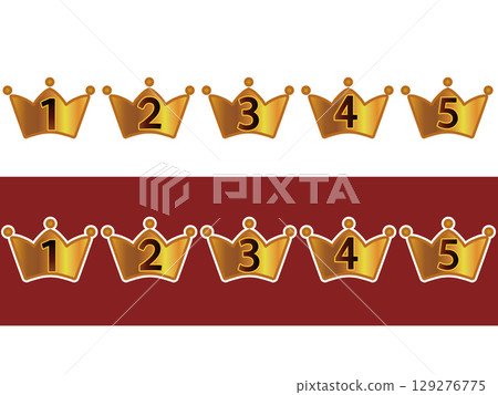 Ranking number Gold crown frame Ranking number Gold crown frame 129276775