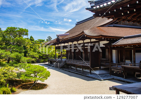[Kyoto Scenery] Ninna-ji Temple: Five-story pagoda over a pond and elegant garden 129277007