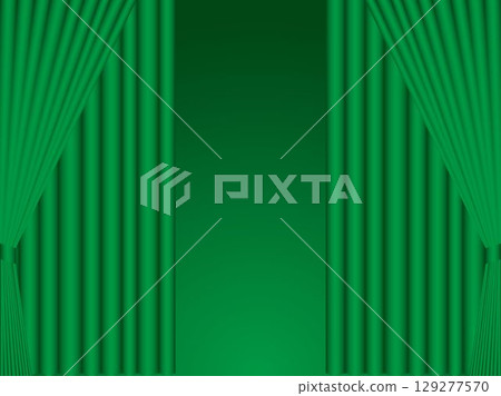 Curtain, m17 green, double opening B 129277570