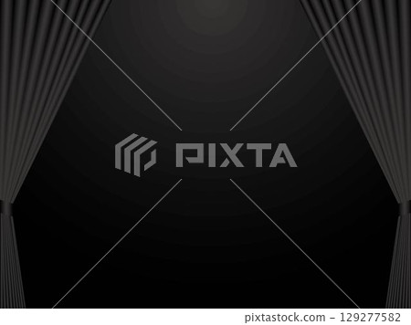 Curtain, m19 black, open B Curtain, m19 black, open B 129277582