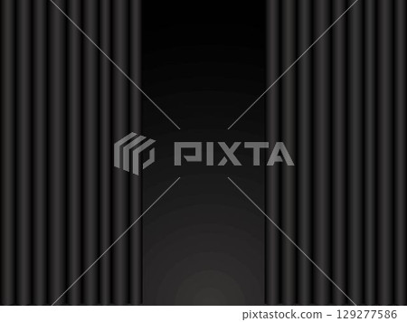 Curtain, m19 black, half-open B Curtain, m19 black, half-open B 129277586