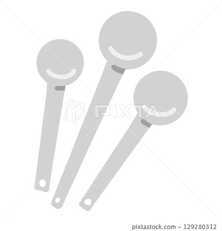 Handwritten "measuring spoon set" 129280312