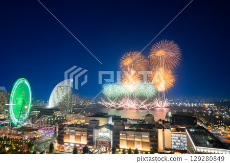 橫濱港未來夏日祭：港未來煙火大會 129280849