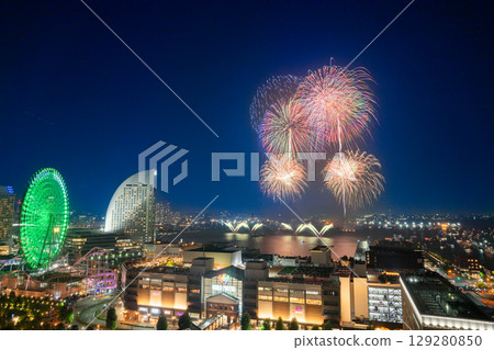 橫濱港未來夏日祭：港未來煙火大會 129280850