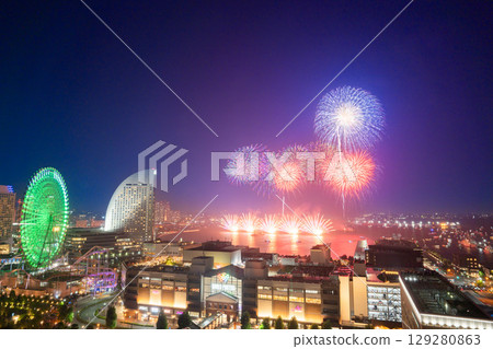 橫濱港未來夏日祭：港未來煙火大會 129280863