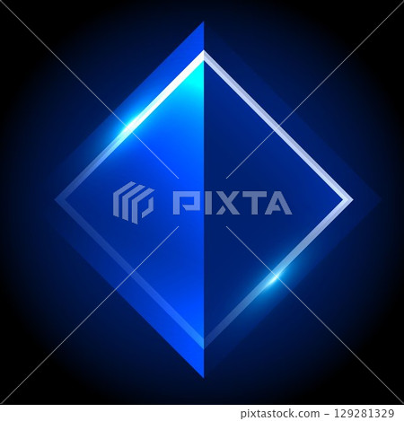 Sapphire with a radiant effect Sapphire with a radiant effect 129281329