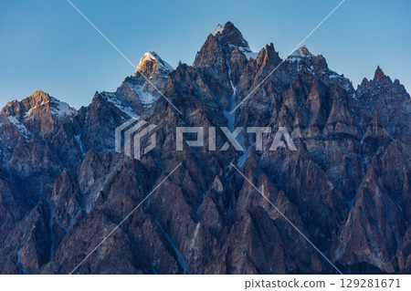 Tupopdan, Passu Cathedral or Passu Cones, is a mountain in northern Pakistan 129281671