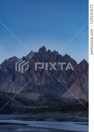 Tupopdan, Passu Cathedral or Passu Cones, is a mountain in northern Pakistan 129281672