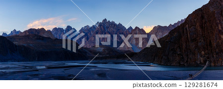 Tupopdan, Passu Cathedral or Passu Cones, is a mountain in northern Pakistan 129281674