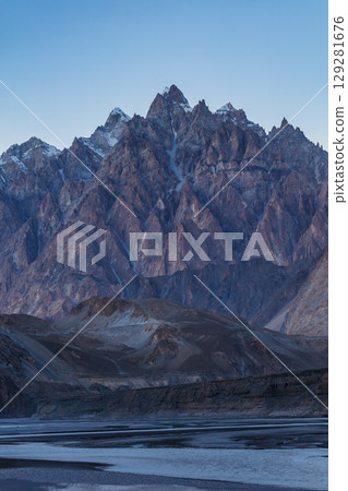 Tupopdan, Passu Cathedral or Passu Cones, is a mountain in northern Pakistan 129281676
