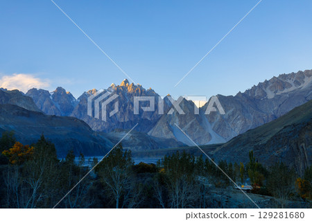 Tupopdan, Passu Cathedral or Passu Cones, is a mountain in northern Pakistan Tupopdan, Passu Cathedral or Passu Cones, is a mountain in northern Pakistan 129281680