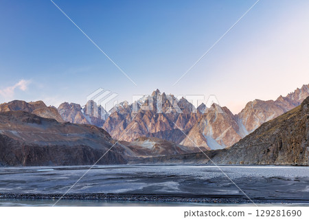 Tupopdan, Passu Cathedral or Passu Cones, is a mountain in northern Pakistan 129281690