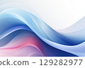 abstract gradient background with waves, gray and blue 129282977