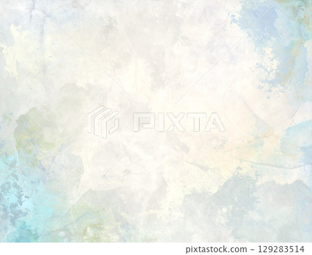 Blue: Weathered wall texture of ancient ruins 129283514
