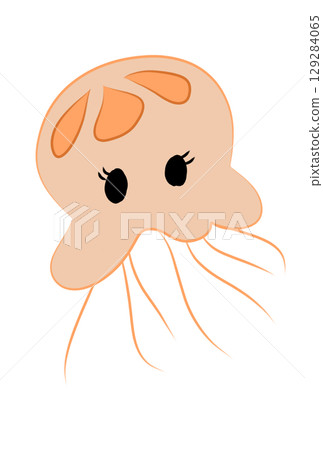 多彩的水母 129284065