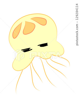 多彩的水母 129284114