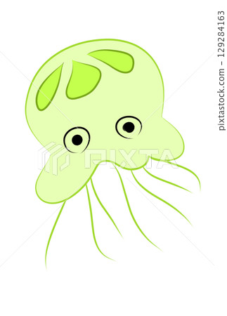 多彩的水母 129284163