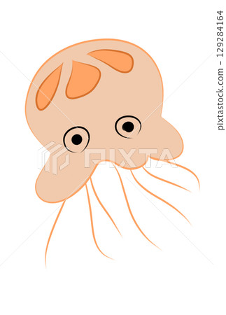 多彩的水母 129284164