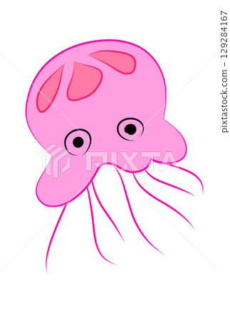 Colorful jellyfish Colorful jellyfish 129284167