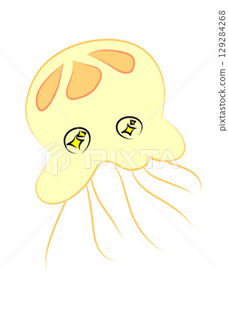 Colorful jellyfish Colorful jellyfish 129284268