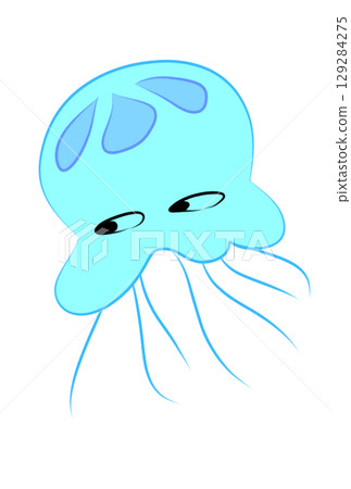 多彩的水母 129284275