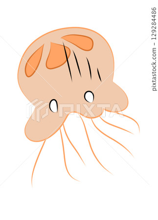 Colorful jellyfish 129284486