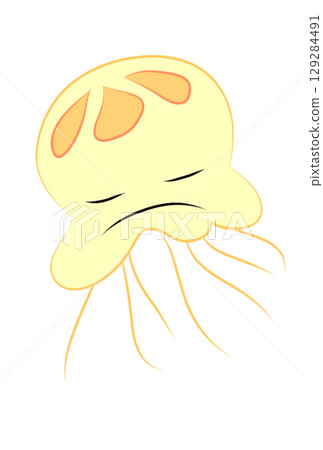 多彩的水母 129284491