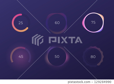 Dashboard UI and UX Kit. 129284990