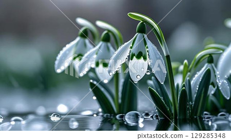 Snow flower * Snowdrop Snow flower * Snowdrop 129285348