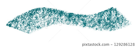 Green crayon brush stroke isolated on transparent background Green crayon brush stroke isolated on transparent background 129286128