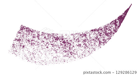 Purple crayon brush stroke isolated on transparent background Purple crayon brush stroke isolated on transparent background 129286129
