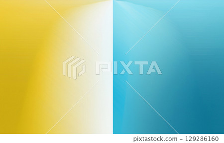 Yellow and light blue gradient background image 129286160