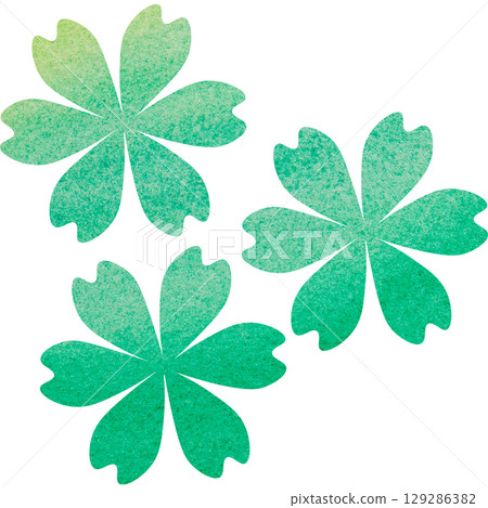 美麗的水彩花圖示圖像插圖 美麗的水彩花圖示圖像插圖 129286382