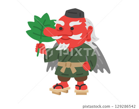 天狗人物插圖 129286542