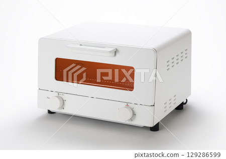 Toaster oven heating 129286599